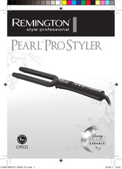 Remington Pearl Pro Styler CI9522 Mode D'emploi