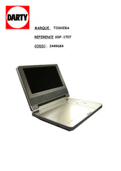 Toshiba SD-P1707SE Mode D'emploi