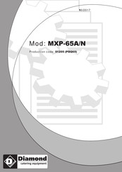 Diamond MXP-65A/N Mode D'emploi