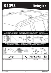 Yakima K1093 Instructions De Montage