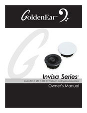 GoldenEar Invisa 650 Manuel D'utilisation