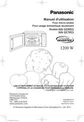 Panasonic NN-SE995S Manuel D'utilisation