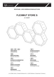 hjh OFFICE FLEXMIUT STORE S 892007 Instructions De Montage Et D'utilisation