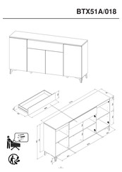 finori BTX51A/018 Instructions De Montage