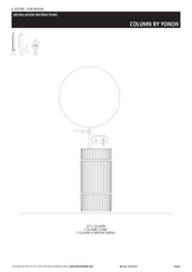 L'Antic Colonial COLUMN BY YONOH Instructions D'installation