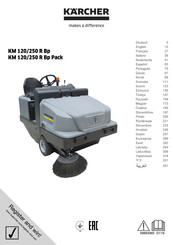 Kärcher KM 120/250 R Bp Mode D'emploi