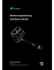 Hyena LED Multi Manuel D'utilisation