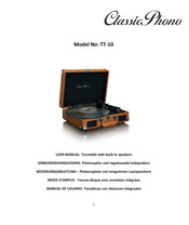 Classic Phono TT-10 Mode D'emploi