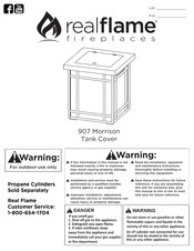 RealFlame Morrison 907 Instructions D'installation