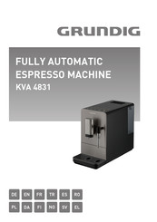 Grundig KVA 4831 Mode D'emploi