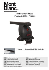 Mont Blanc FK233 Instructions De Montage