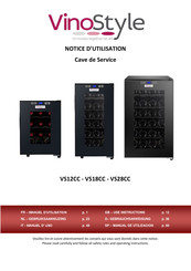 VinoStyle VS18CC Notice D'utilisation