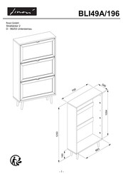 finori Kuta BLI49A/196 Instructions De Montage