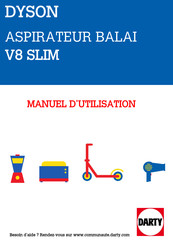 Dyson V8 SLIM Manuel D'utilisation