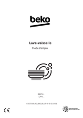 Beko BDFN36641WD Mode D'emploi