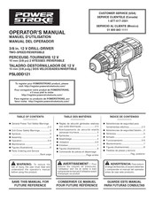 Power Stroke PSL0DD121 Manuel D'utilisation