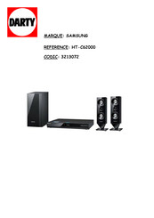 Samsung HT-C62000 Manuel D'utilisation