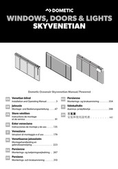 Dometic Oceanair Skyvenetian Instructions De Montage Et De Service