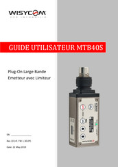 WisyCom MTB40S Guide Utilisateur