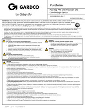 SIGNIFY GARDCO Pureform Mode D'emploi