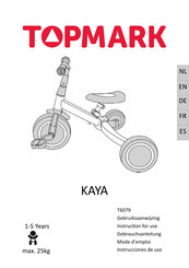 topmark T6079 Mode D'emploi