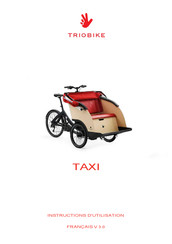 TRIOBIKE TAXI Instructions D'utilisation