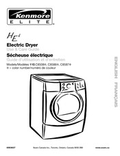 Kenmore ELITE HE4 110.C8587 Série Guide D'utilisation Et D'entretien