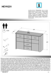 Forte HEYK231 Notice De Montage