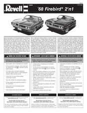 REVELL 68 Firebird 2'n1 14545 Mode D'emploi