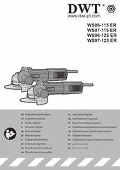 DWT WS06-115 ER Notice Originale