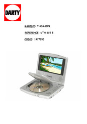 THOMSON DTH 615 E Mode D'emploi