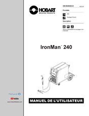 Hobart Welding Products IronMan 240 Manuel De L'utilisateur