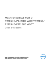 Dell P2425Eb Guide D'utilisation