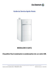 De Dietrich MODULENS O AFC Guide Du Service Après-Vente