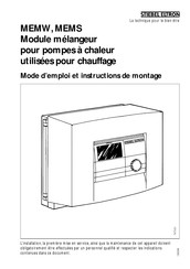 Stiebel Eltron MEMW Mode D'emploi Et Instructions De Montage