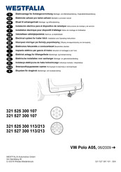 Westfalia 321 527 300 107 Notice De Montage Et D'utilisation