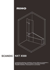 RIHO SCANDIC NXT X500 Manuel D'installation