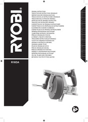 Ryobi R18DA Traduction Des Instructions Originales