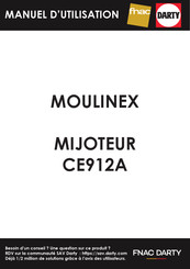 Moulinex cookeo touch CE912A Notice