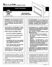 Quadra-Fire QVI25 Guide D'installation