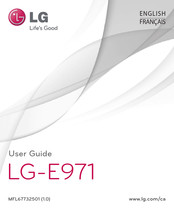 LG E971.ARGSWH Guide De L'utilisateur