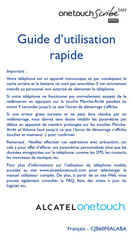 Alcatel 8000D Guide D'utilisation Rapide