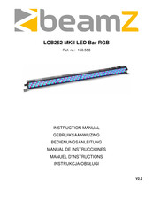 Beamz LCB252 MKII Manuel D'instructions