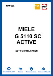 Miele G 5110 SC Mode D'emploi