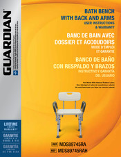 Guardian MDS89745RA Mode D'emploi Et Garantie