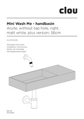 clou Mini Wash Me CL/03.13235 Notice De Montage