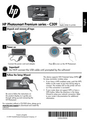 HP Photosmart Premium C309 Série Mode D'emploi