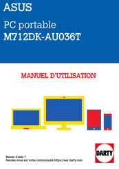 Asus M712DK-AU036T Manuel Électronique