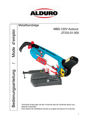 alduro 27333.01.000 Mode D'emploi
