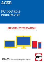 Acer PT515-52-71XF Manuel D'utilisation